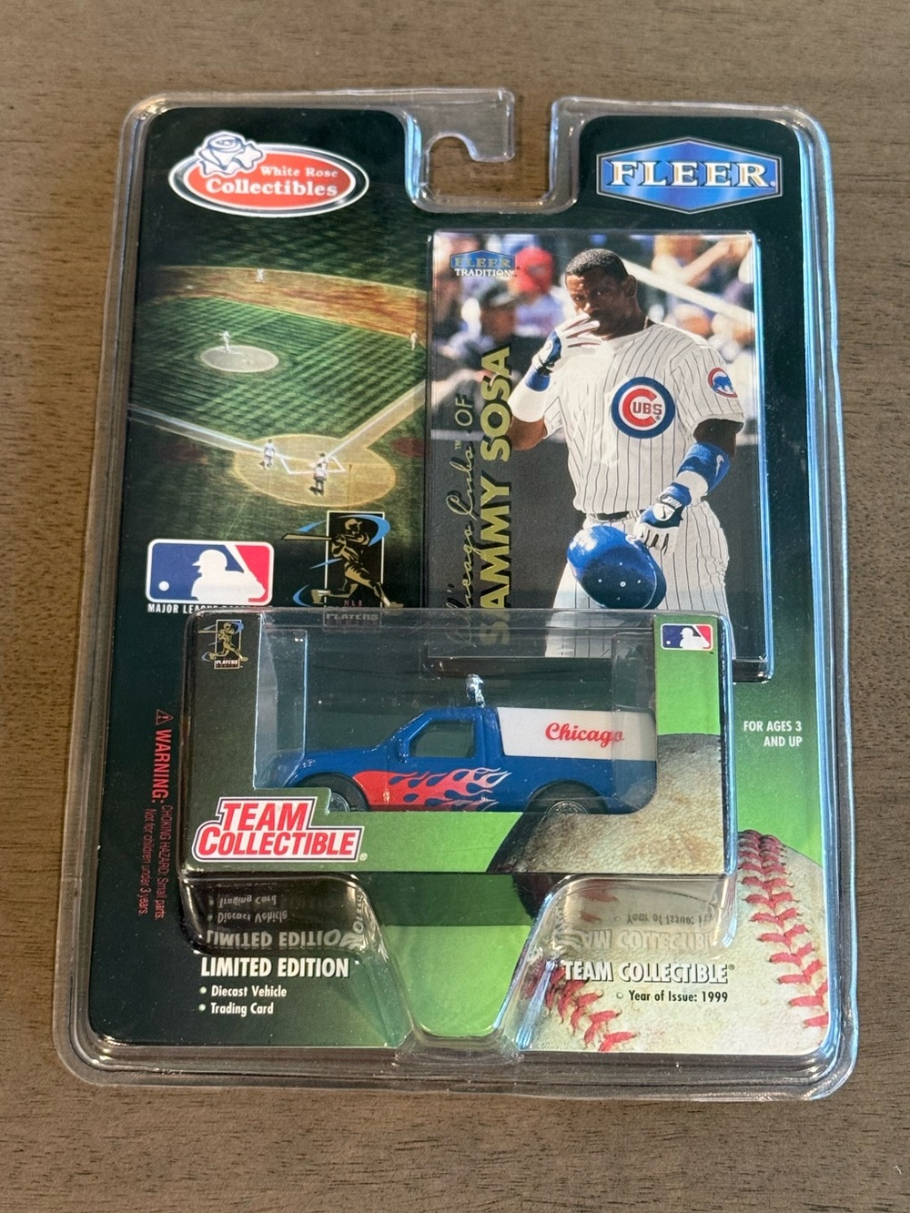 1999 Fleer White Rose Collectibles Sammy Sosa Ford F150 #16 Chicago Cubs